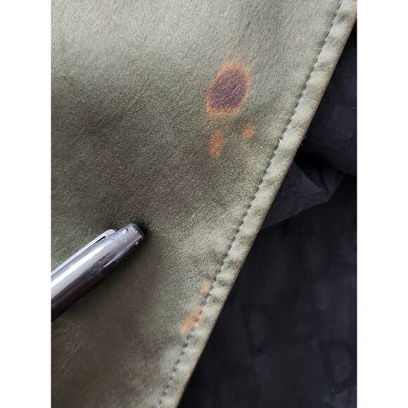 Dolce & Gabbana Khaki and Black Trench Coat - Picture 9 of 10